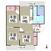 ホワイトヒルマンションの間取り画像