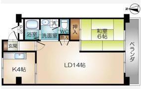 中津ハイツ’78の間取り画像