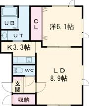アウル21の間取り画像