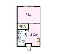 パインコーポAの間取り画像