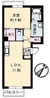 ハイツ ヒラオカⅢの間取り画像