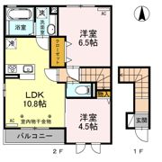 コンフォール Eの間取り画像