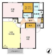 マインプラムの間取り画像