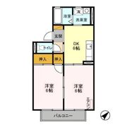 グローネ飯倉台 Cの間取り画像