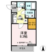 エスポワールの間取り画像