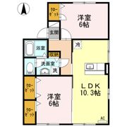 シルキーハウス Bの間取り画像