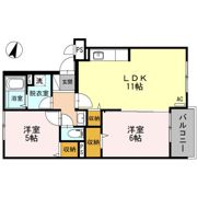 セゾンエスポワールⅡの間取り画像