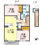 サクシードMの間取り画像