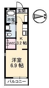 ブライト白砂の間取り画像