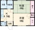 ヴューテラスⅡの間取り画像