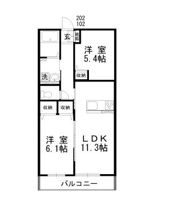 プランドールの間取り画像