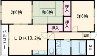 ブエナビスタ高砂の間取り画像