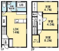 ソラリッチ土成の間取り画像