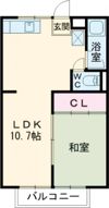 グローハウス2の間取り画像