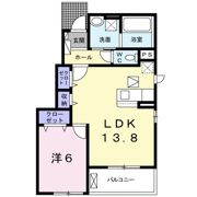 ホワイト アイリスの間取り画像