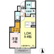 ウィット新井田西の間取り画像