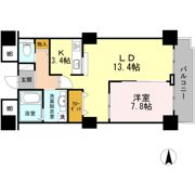 品川シーサイドビュータワー Ⅱの間取り画像