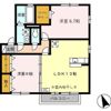 和の家 Fの間取り画像