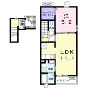 ルフレ 信の間取り画像