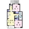 グリシーヌ3番館Aの間取り画像