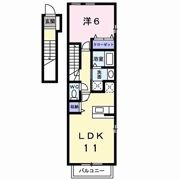 ハッピーヒルズⅠの間取り画像