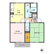 セジュール稲葉 ABの間取り画像