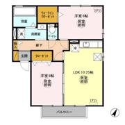 リビングタウン松代 ABCDEの間取り画像