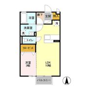 アプリコットの間取り画像