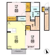 グランパルクの間取り画像