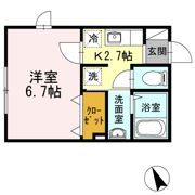 ラ ベレッツァ世田谷の間取り画像