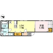 プランドール駅西の間取り画像