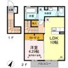 メゾンコリンベールAの間取り画像