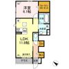 グリーンステージ松井 Aの間取り画像