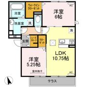 セジュール・サイト A棟の間取り画像