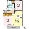 ボヌール B棟の間取り画像