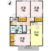 シャルマンハウス兵庫南 D棟の間取り画像