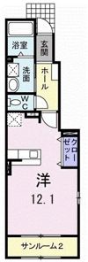 ファーストヒストリーCの間取り画像