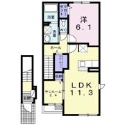 サンライズ Ⅰの間取り画像