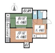 八潮中央ハイツの間取り画像