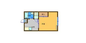 ASKコーポの間取り画像