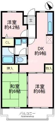 ヒルサイドテラス鶴ヶ島の間取り画像