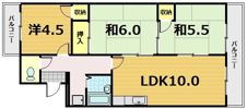サンパレスの間取り画像