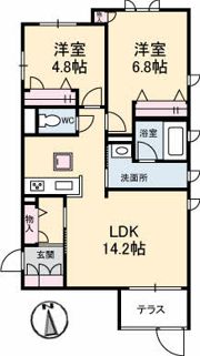 ルミエール国分寺の間取り画像