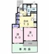 プリムラ K・Mの間取り画像