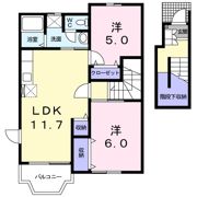 ヒルズハウスの間取り画像