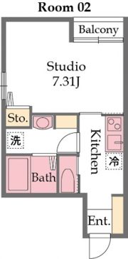 プランドールⅢの間取り画像