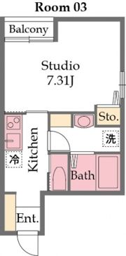 プランドールⅢの間取り画像