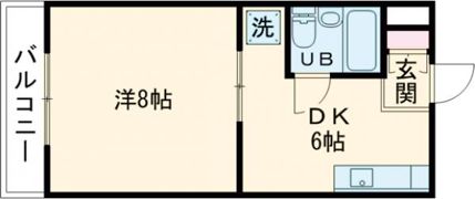 リバーハイツ今之浦Ⅰの間取り画像