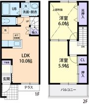 サンライズ・高砂の間取り画像