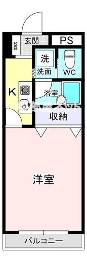 メルグランシェの間取り画像